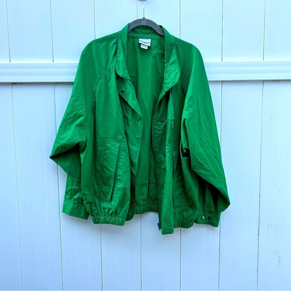 Koret GREEN Snap & Zip Spring Jacket | Size Large - Picture 1 of 11